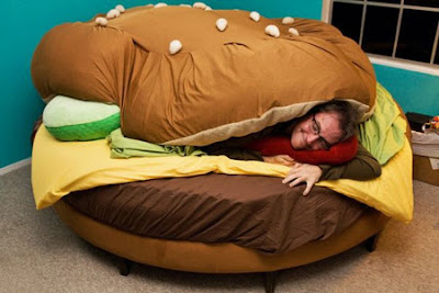 The Hamburger Bed Seen On coolpicturesgallery.blogspot.com Or www.CoolPictureGallery.com