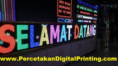 Contoh Desain RUNNING TEX Dari Percetakan Digital Printing Terdekat