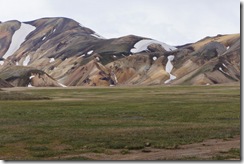 Views from the Graenagil hike at Landmannalaugar