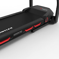 Bowflex BXT116 Treadmill's running deck 20" wide x 60" long with ComfortTech cushioning