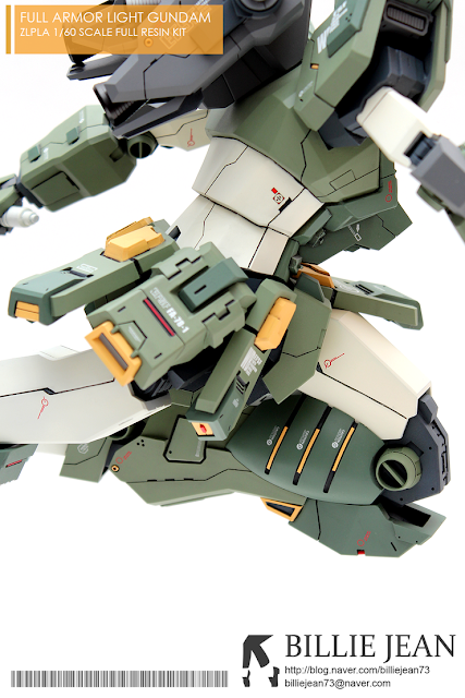 Full Armor Light Gundam Resin Kit - Painted Build