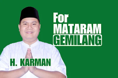 Serius Ikut Pilkada Kota Mataram, Ini Kata H. Karman