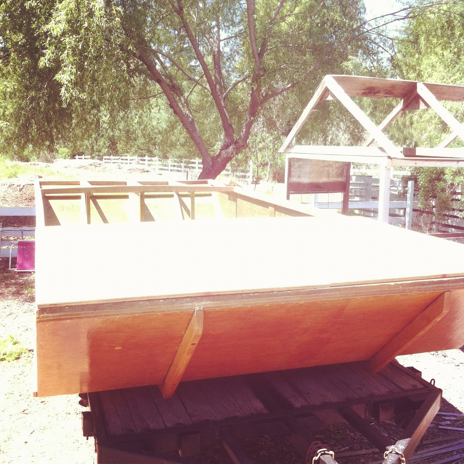 Shanty Boat: A Front Deck and Photos of an Adorable Puppy