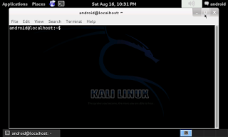 Kali Linux on Android - picateshackz