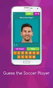 App Guess the Soccer Player Trivia Messi