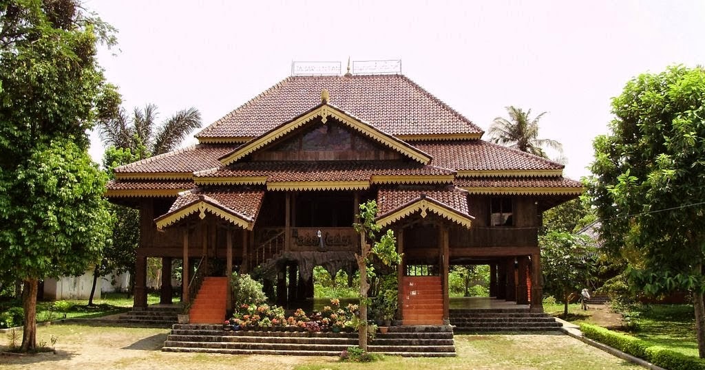 Rumah Adat Lampung Nuwou Sesat Konstruksi dan 