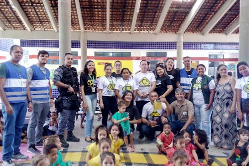 Bairro Novo Tempo e algumas escolas recebem ações pela Semana do Trânsito