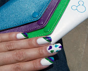 . for the stripes and Mickeys. Tic Tac Green can be purchased at Medusa's . (disney nails )