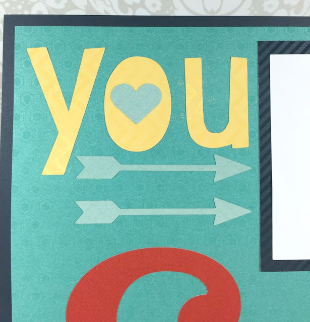 Cricut Artistry You & Me layout