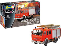 Revell 1/24 Mercedes-Benz 1017 LF 16 (07655) English Color Guide & Paint Conversion Chart　