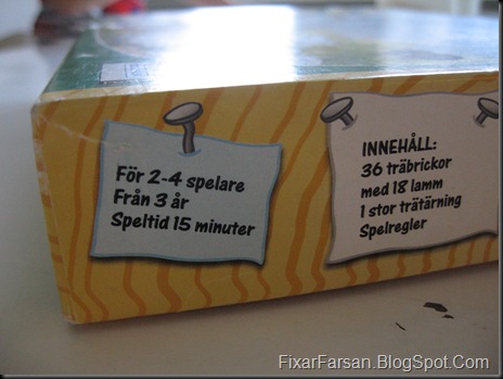 Brädspel Familjespel Bä bä vita lamm test recension (5)