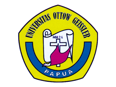 Logo Universitas Ottow Geissler Papua Format PNG