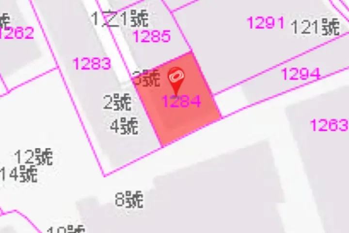 法拍屋地籍圖–保福路4樓美寓法拍屋.永和區保福路二段133巷15弄3號4樓 保福路4樓美寓法拍屋地籍圖2