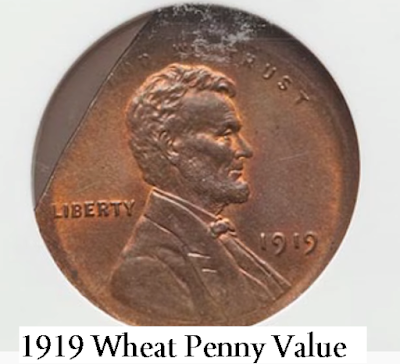 1919 Wheat Penny Value