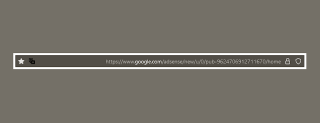 Browser address bar