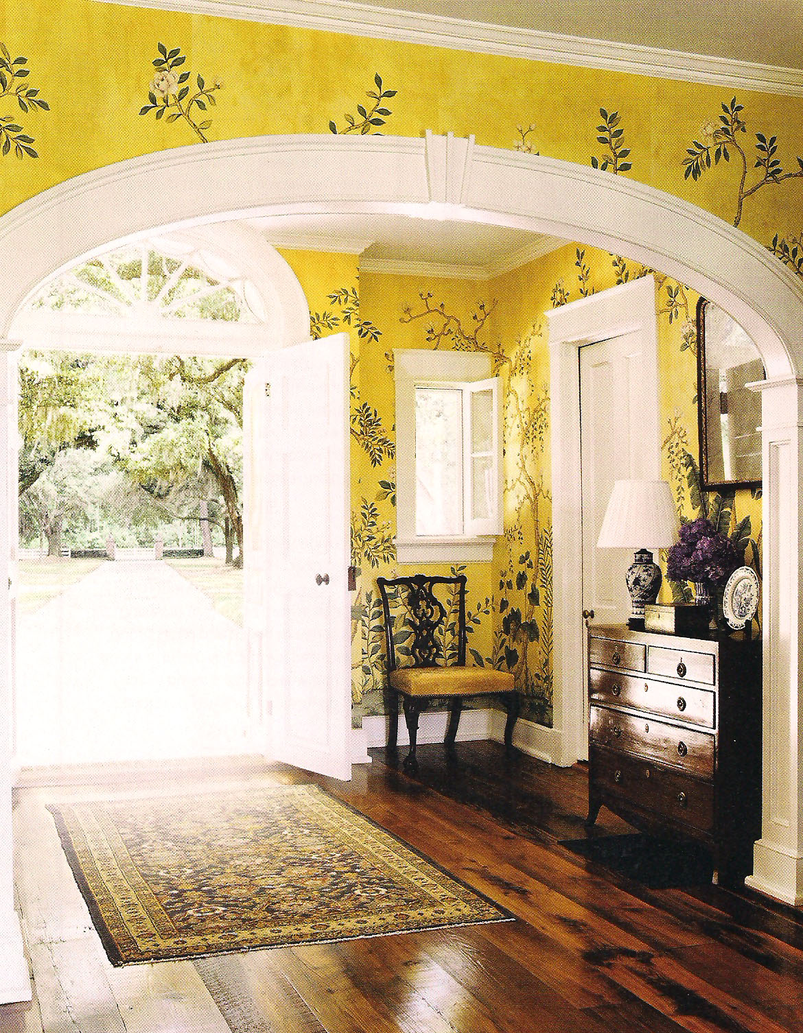 An Entrance Hall designed by Thomas Jayne.