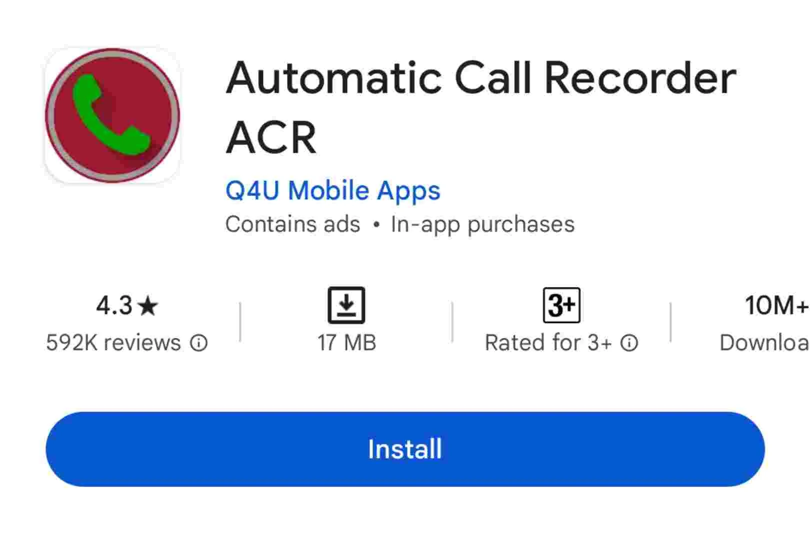 ACR Call Recorder