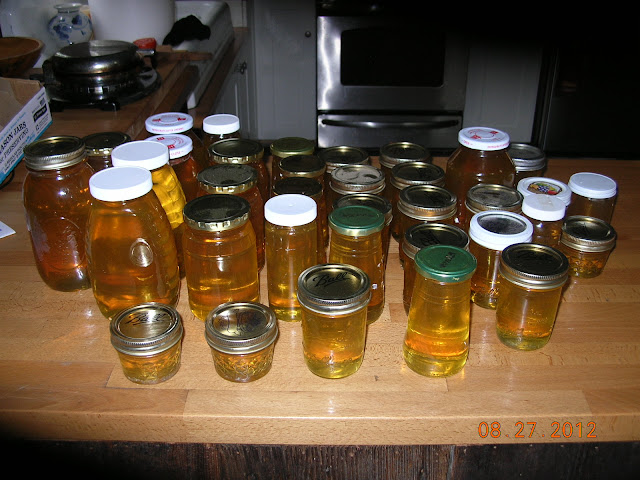 Local honey from southern Vermont in 2012