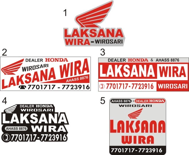 REFRESH STICKER: sticker contoh laksana & anoman ac