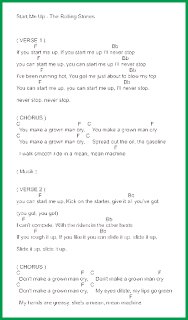 chord start me up hal 1 the rolling stones
