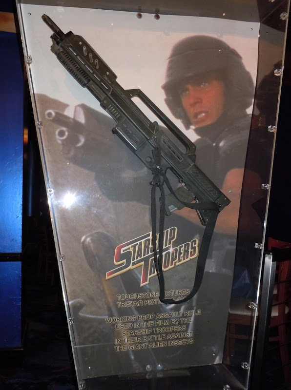 Starship Troopers assault rifle film prop