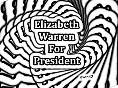 EW4POTUS 2020 - Vote for Elizabeth Warren - gvan42 FREE COLORING BOOK ART