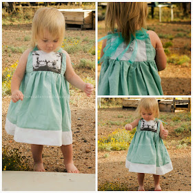 The Berry Bunch: Tea Party Dress: GYCT Designs Firecracker 