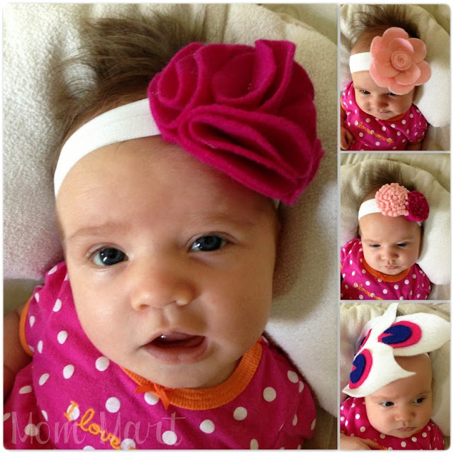 224 New baby elastic headbands how to make 6 Now to create those pretty flowers  I madea cut flower headband, a   