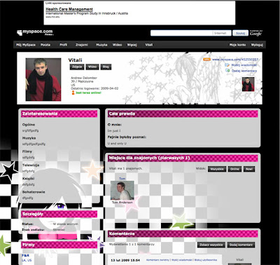 emogirl and emoboy layout Myspace 2.0. Emo