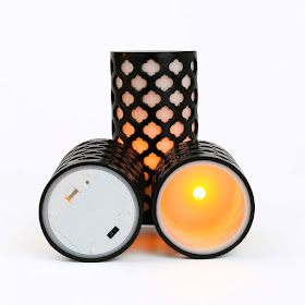 LED Moroccan style candles