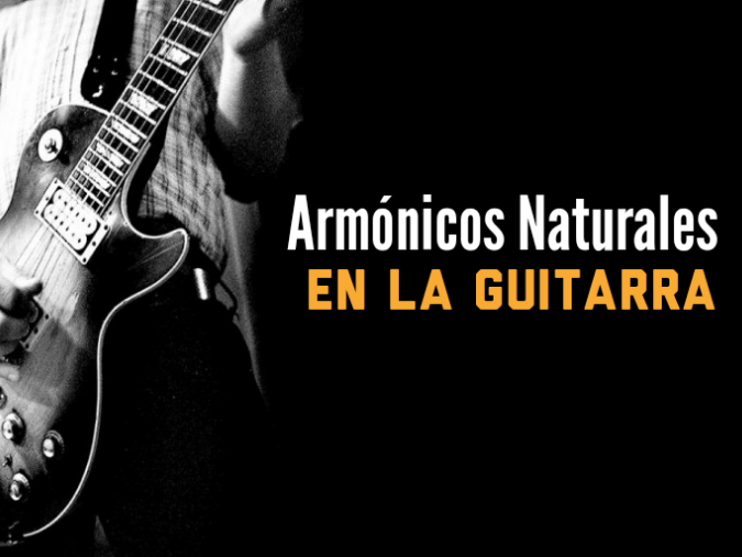 Armónicos naturales de guitarra