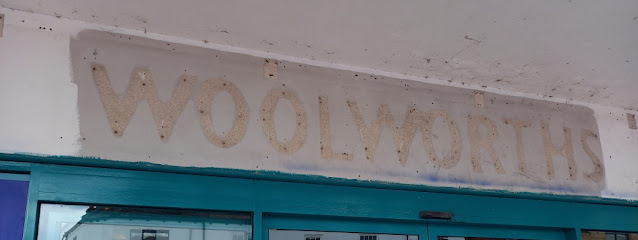 A Woolworths ghost sign in Nuneaton