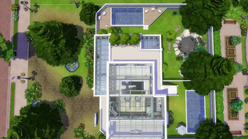 The Sims 4 Residential Lot