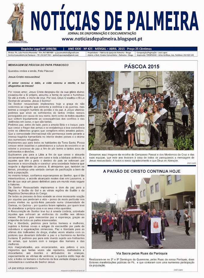  JORNAL ABRIL 2015 1ª PÁGINA