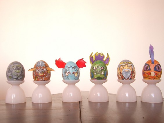 funny easter eggs designs. World of Warcraft Easter Eggs: