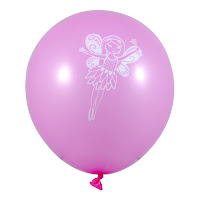 Pink Poppy Fairy Balloon
