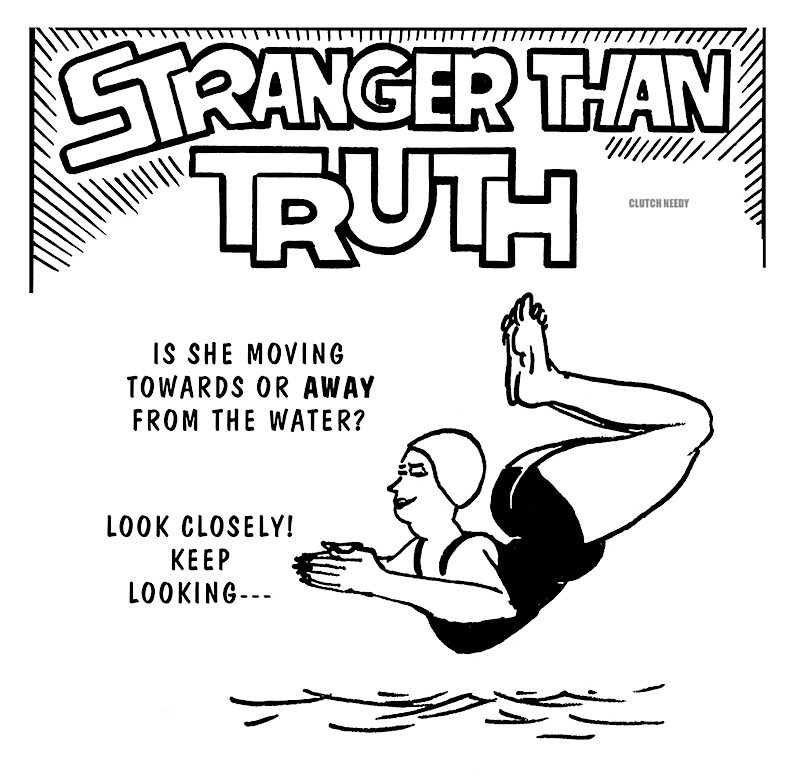 STRANGERTHANTRUTH cartoon Clutch Needy, believe it or not