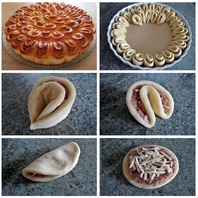 Мясной пирог Хризантема (Krizantem etli börek)