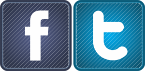 Download Logo Facebook dan Twitter