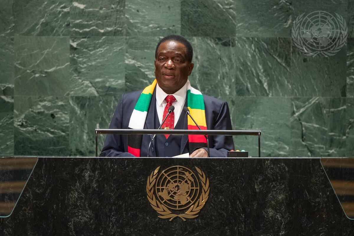 President Mnangagwa addresses 78th UNITED NATIONS GENERAL ASSEMBLY NEWS