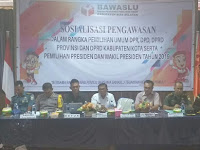 Bawaslu Nias Selatan Gelar Sosialisasi Pengawasan Pemilu Tahun 2019