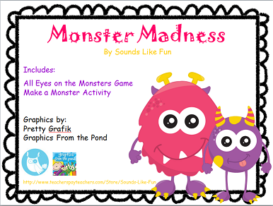 http://www.teacherspayteachers.com/Product/Monster-Madness-1515947