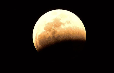 Lunar eclipse Placencia Belize