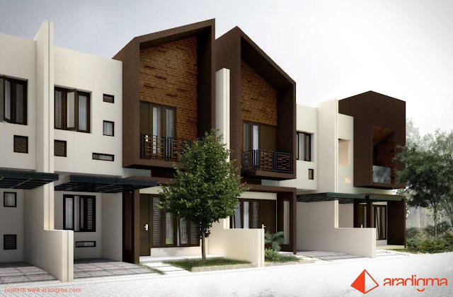 Desain Rumah Minimalis 2 Lantai Yang Modern 