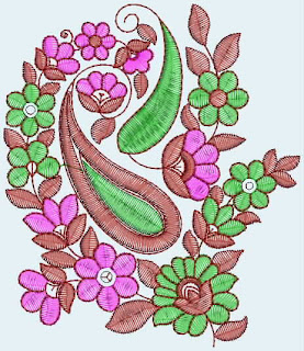 paisley patchwork brodé compris pour la robe mariées