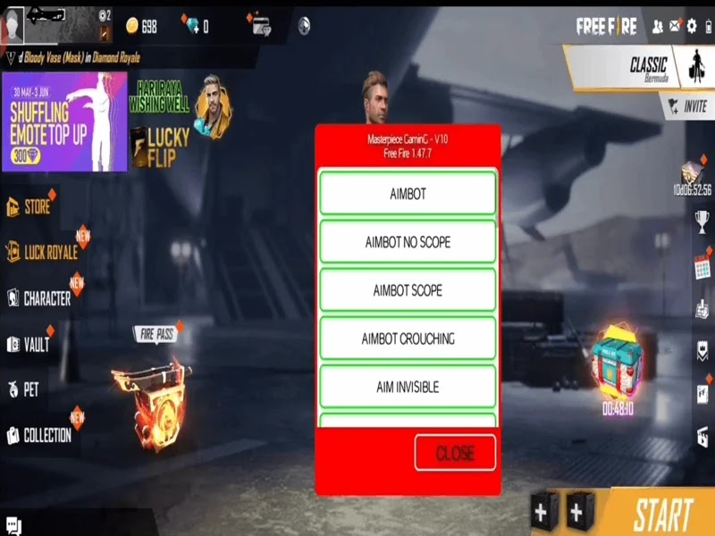 Free Fire Mod Apk Esp Aimbot No Root Detailed Installation Gaming Forecast Download Free Online Game Hacks