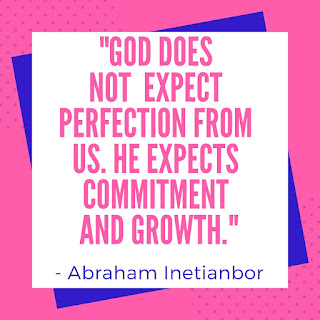 God expects growth