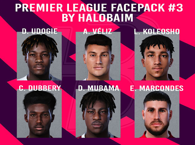 PES 2021 Premier League Facepack #3 2023