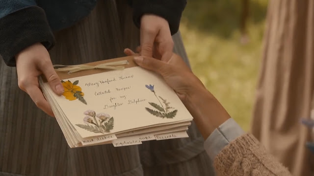 Anne with an e pressed flowers