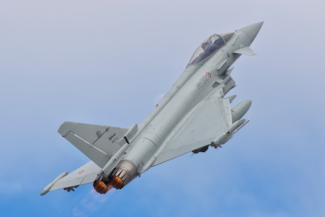 Eurofighter fighter jet scramle intercept